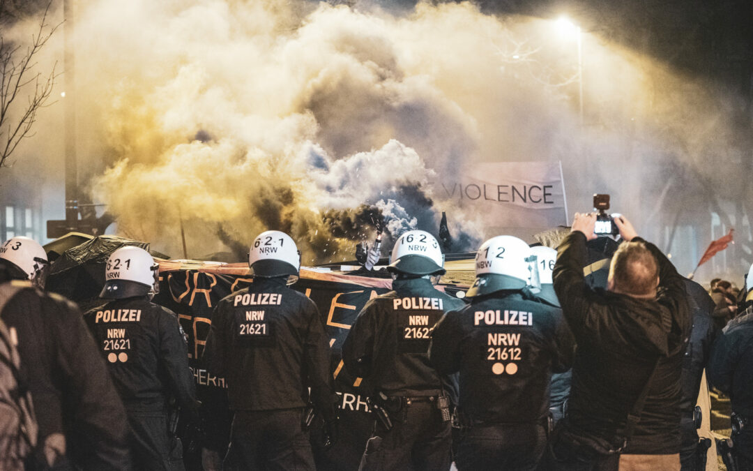 Protest – Sicherheitskonferenz München 2020