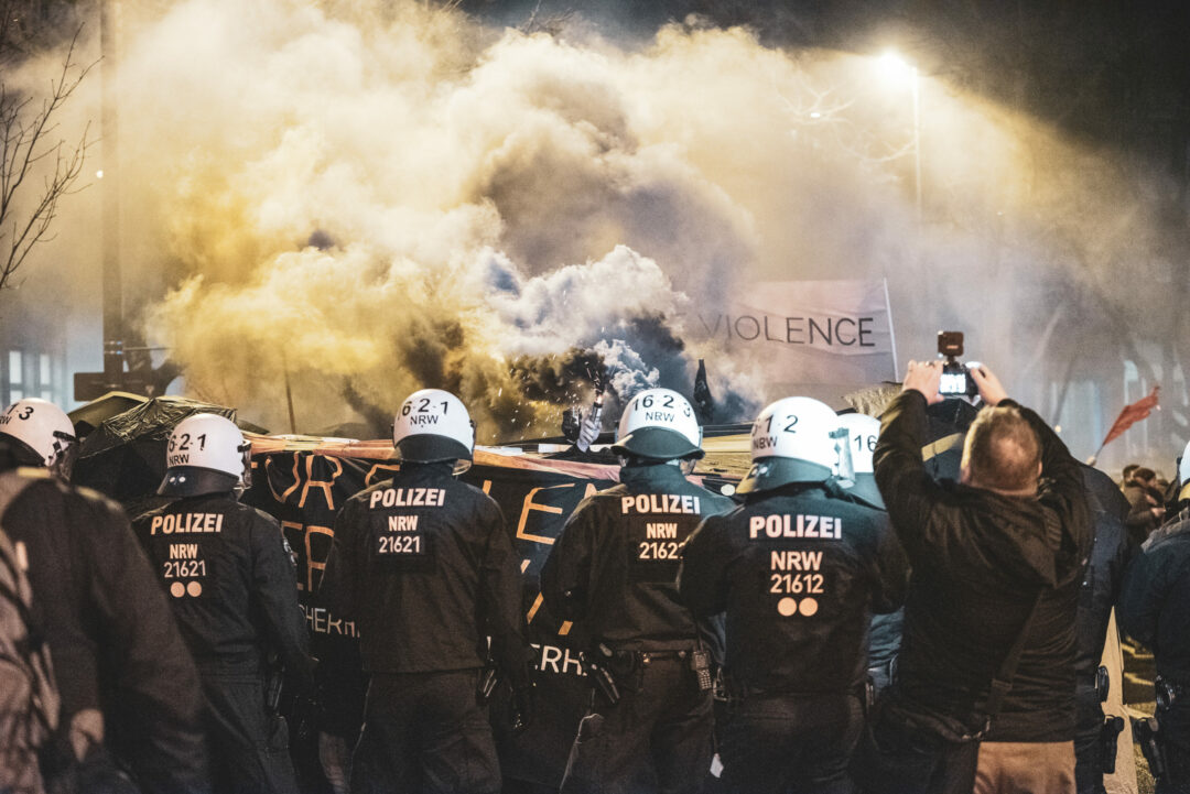 Protest – Sicherheitskonferenz München 2020