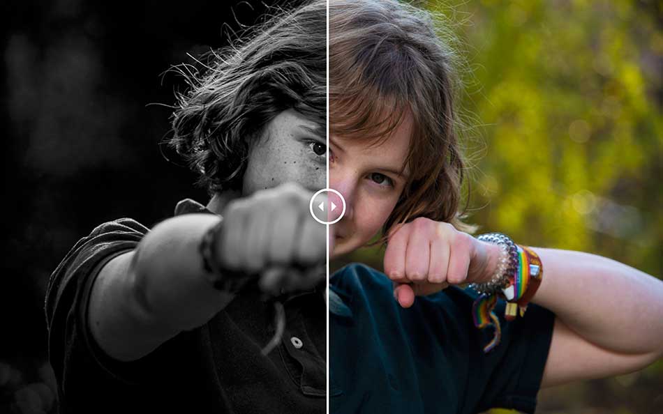 Farbe vs. S/W